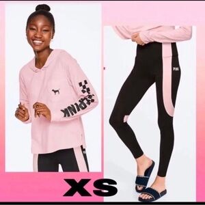 Victorias's Secret PINK Chalk Rose XS SIZE Set BRANDNEW
